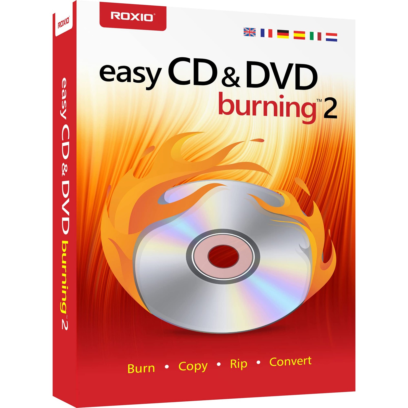Corel Easy CD & DVD Burning 2 | Disc Burner & Video Capture [PC Multicolor