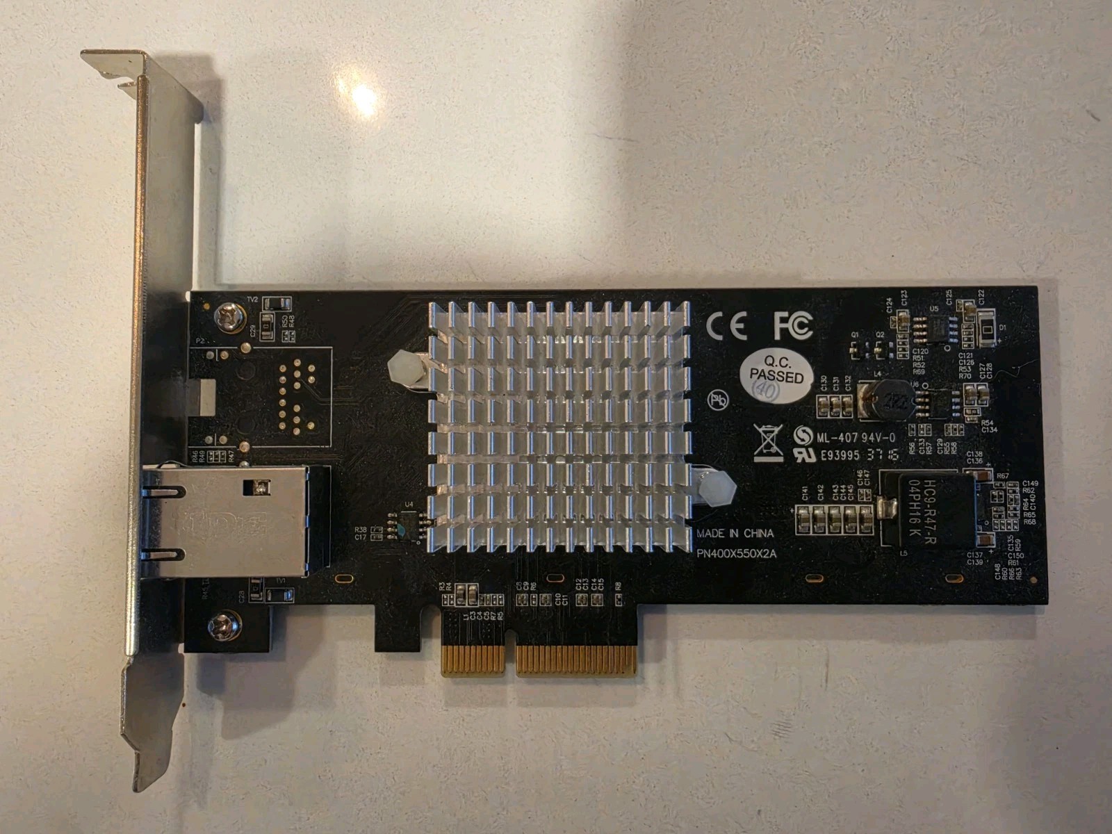 StarTech ST10000SPEXI 10G Network Card - NBASE-T - RJ45 Port - Intel X550