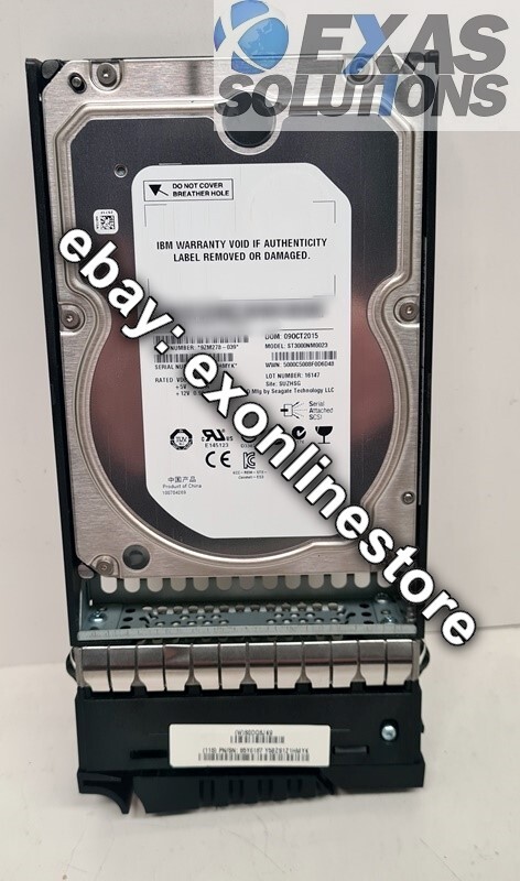 85Y6187 - 3TB 7200RPM NL SAS HDD for Storwize V7000