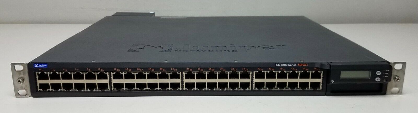 Juniper Networks EX 4200 Series 48PoE+ Managed Switch Single Power Supply