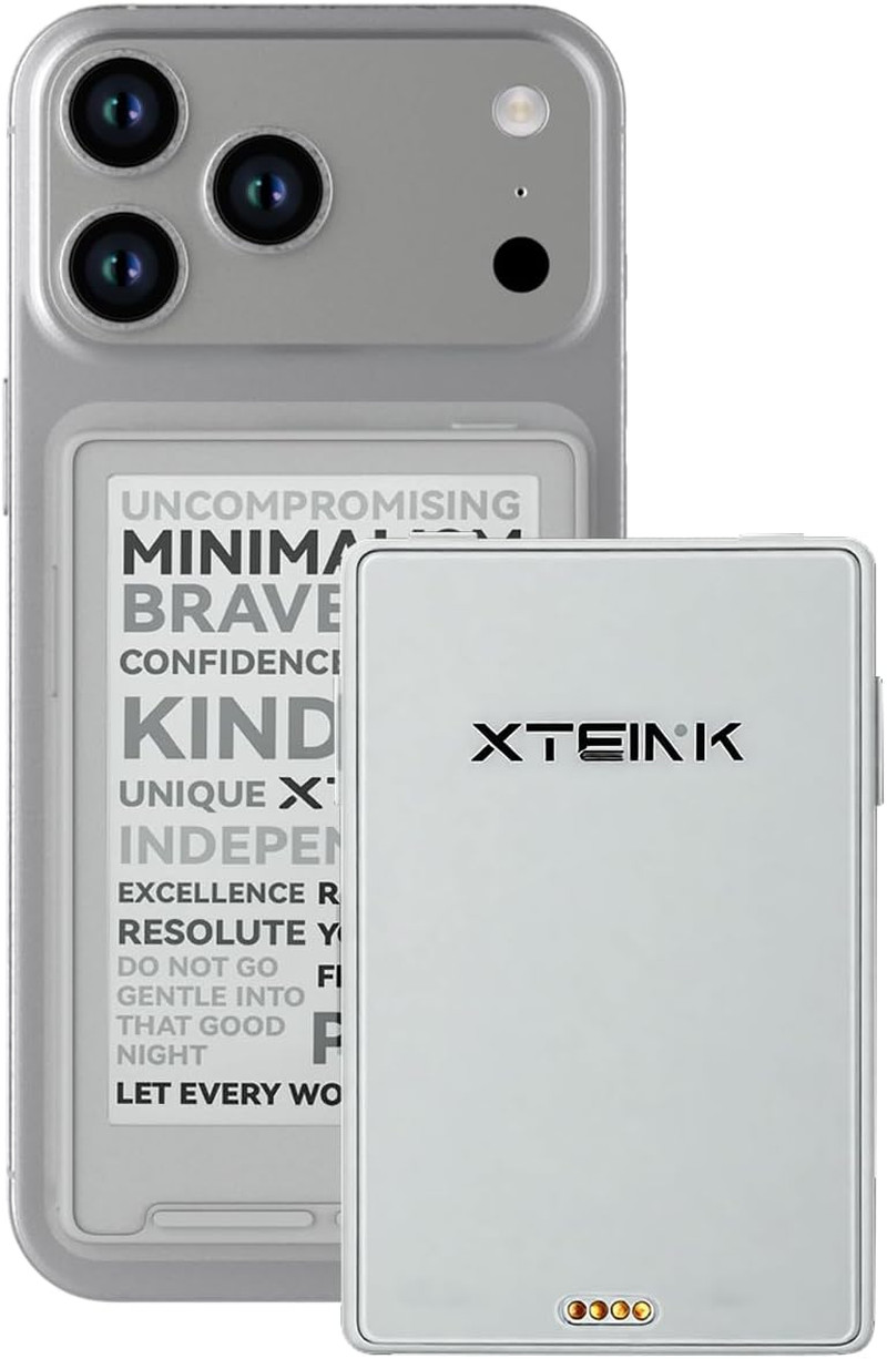 XTEINK X3 3.7" Pocket E-Ink Ebook Reader, Mist Gray