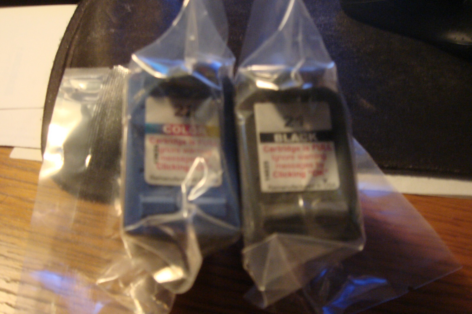 LOT INK COLOR 22, BLACK 21 NEW