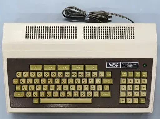 NEC PC-8001 Keyboard Vintage Computer Japan Retro Tested Working Rare