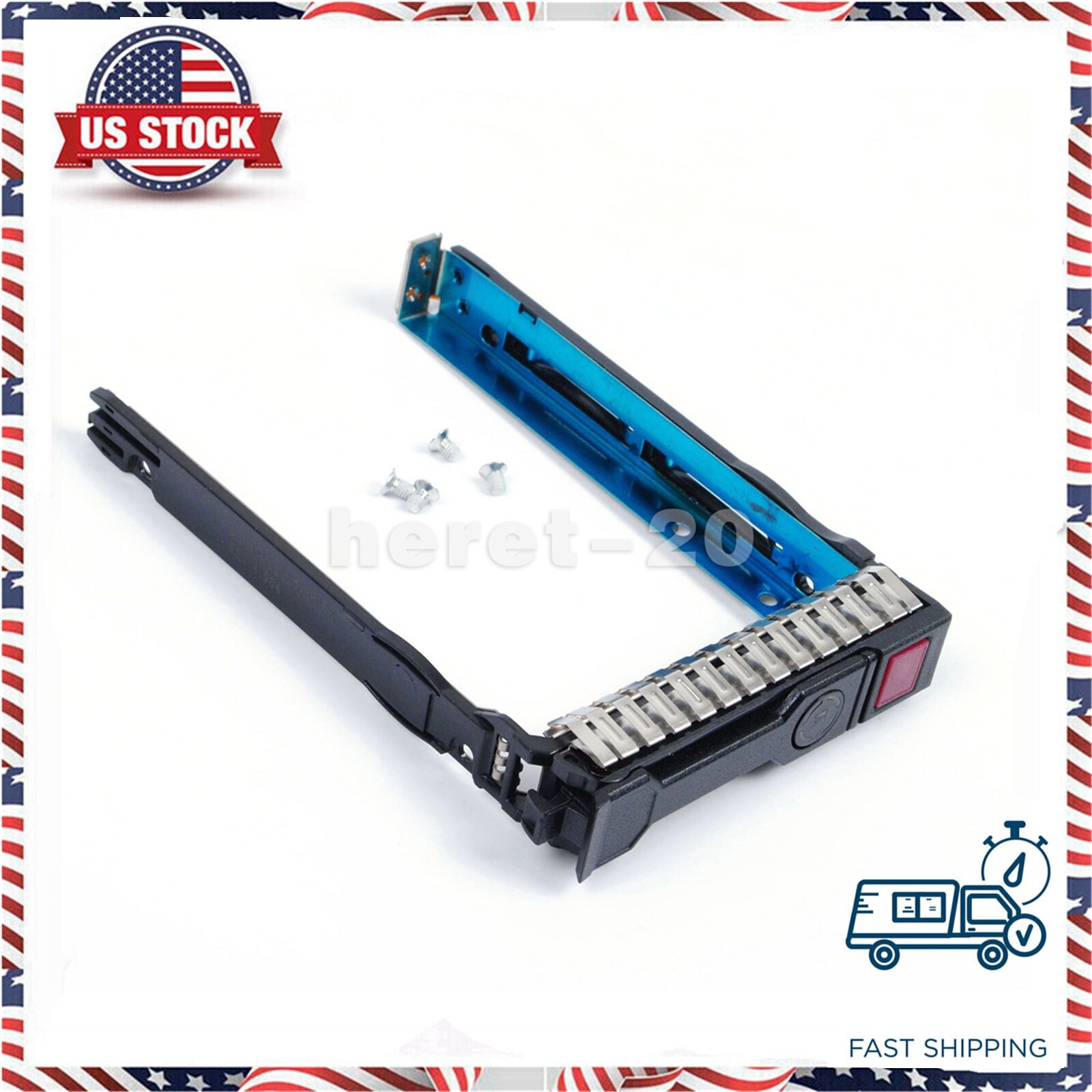 2.5" SFF SAS Hot-swap HDD Tray Caddy for HPE ProLiant DL325 Gen10 With Chip