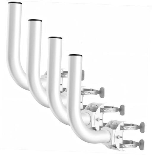 Universal Wireless Bridge Bracket Mount - 4-Pack J Pole Mounts - 180° - 4 Pack