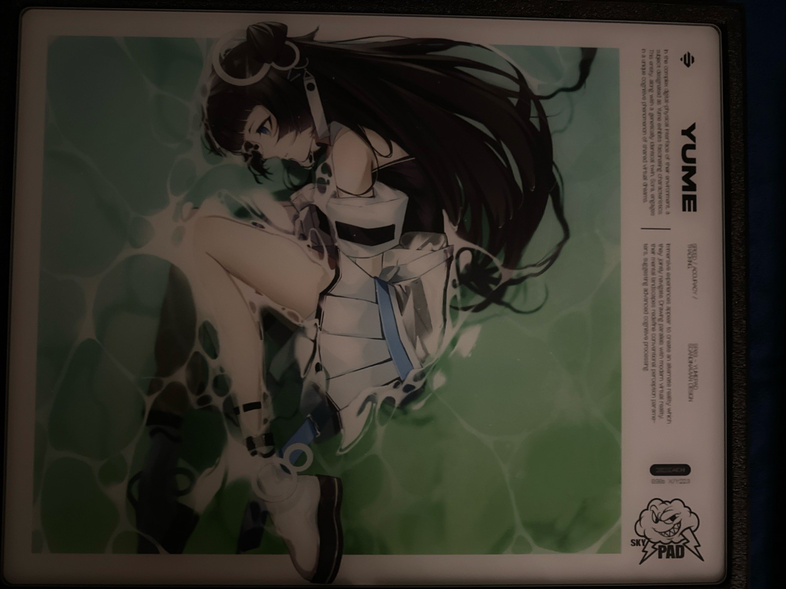 Wallhack SkyPAD 3.0 XL Water Yume Glass Mousepad Limited Edition