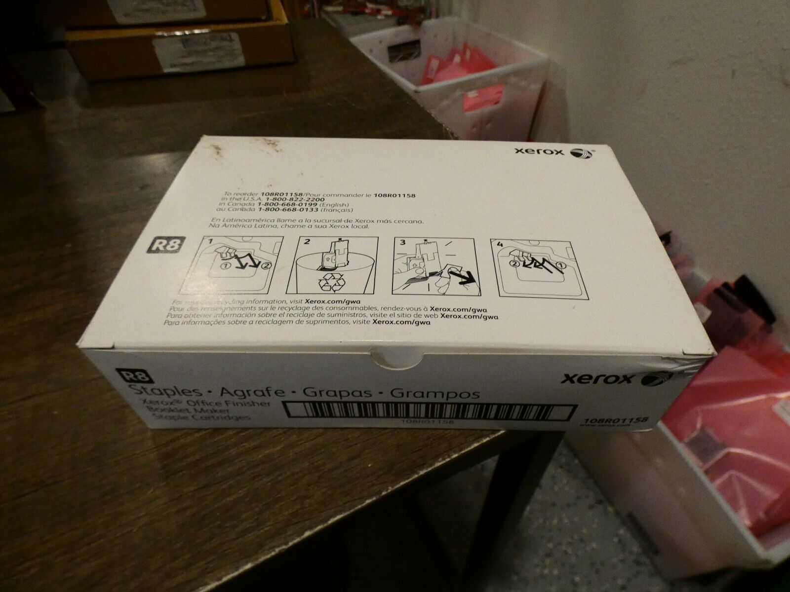New OEM Xerox 108R01158 Staples (Office Finisher Booklet Maker) Cartridges