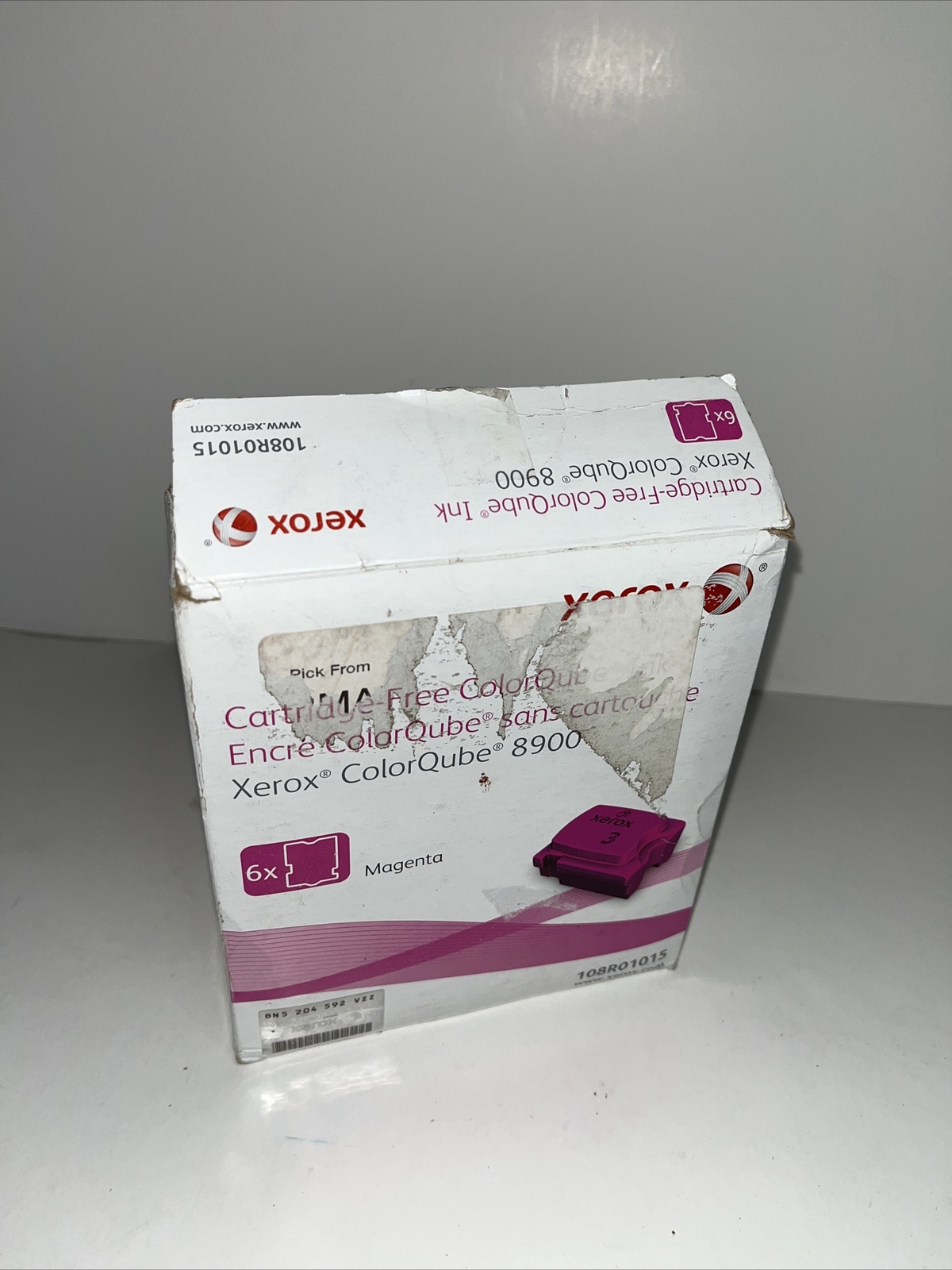 Genuine Xerox 108R01015 Magenta Solid Ink Sticks New Open Box Fast Free Snipping