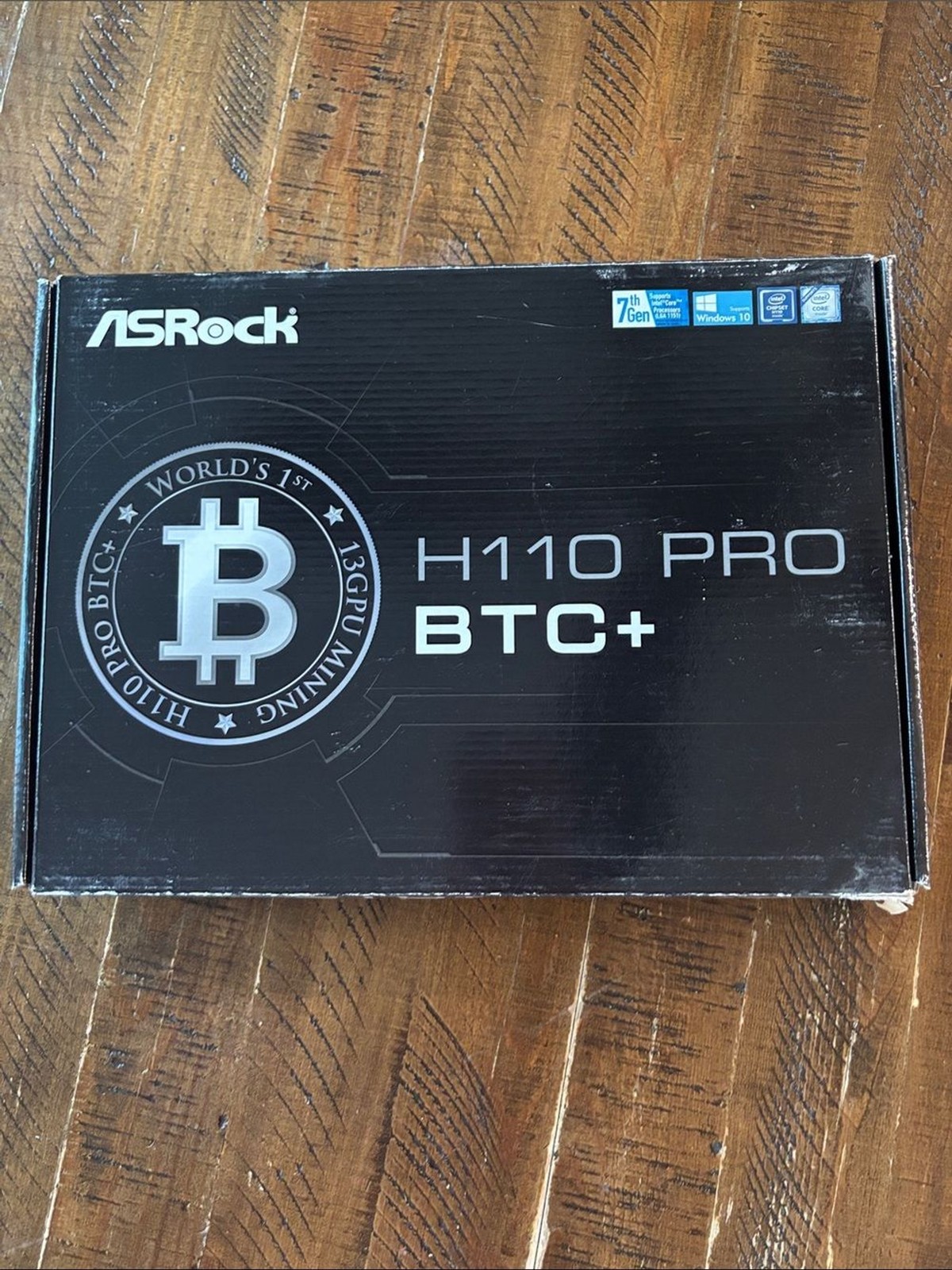 ASRock H110 Pro BTC+ Mining Motherboard in Original Box