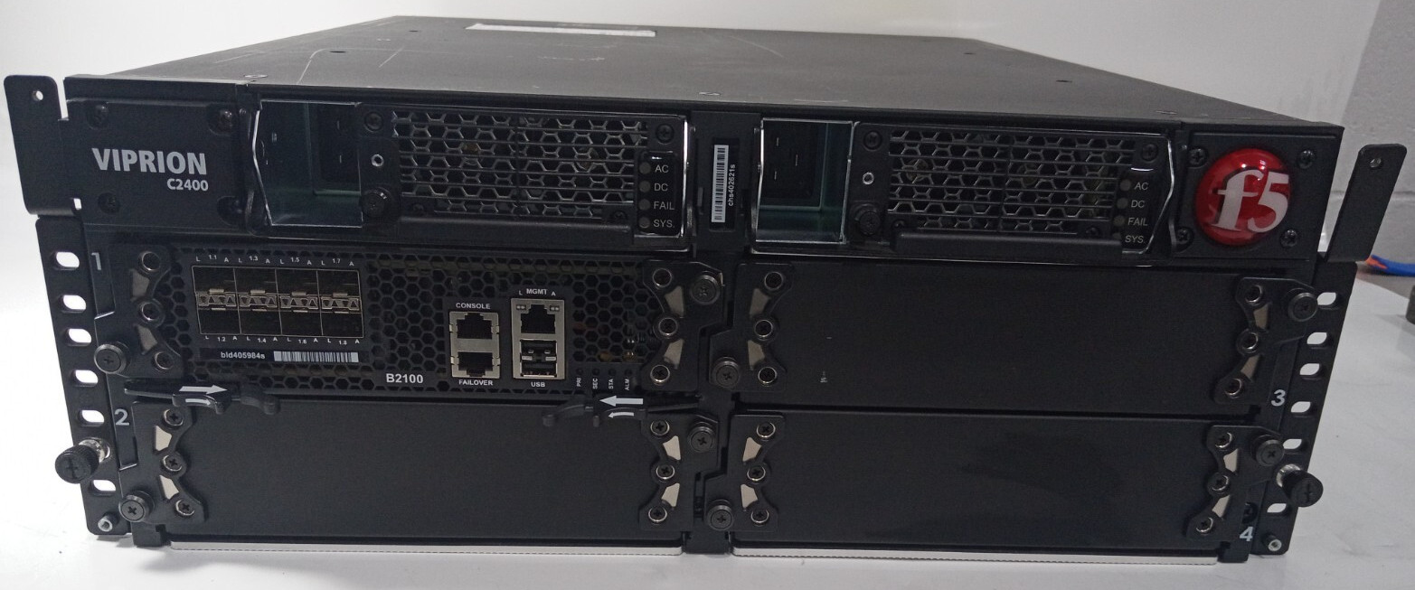 F5 NETWORKS VIPRION C2400 B2100 BLADE