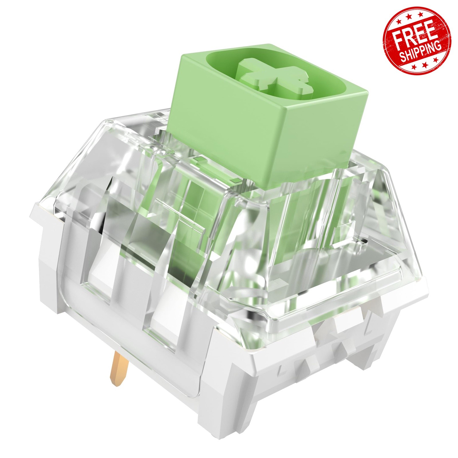 Kailh Box Jade Switches 108pcs, 3-Pin Clicky Waterproof