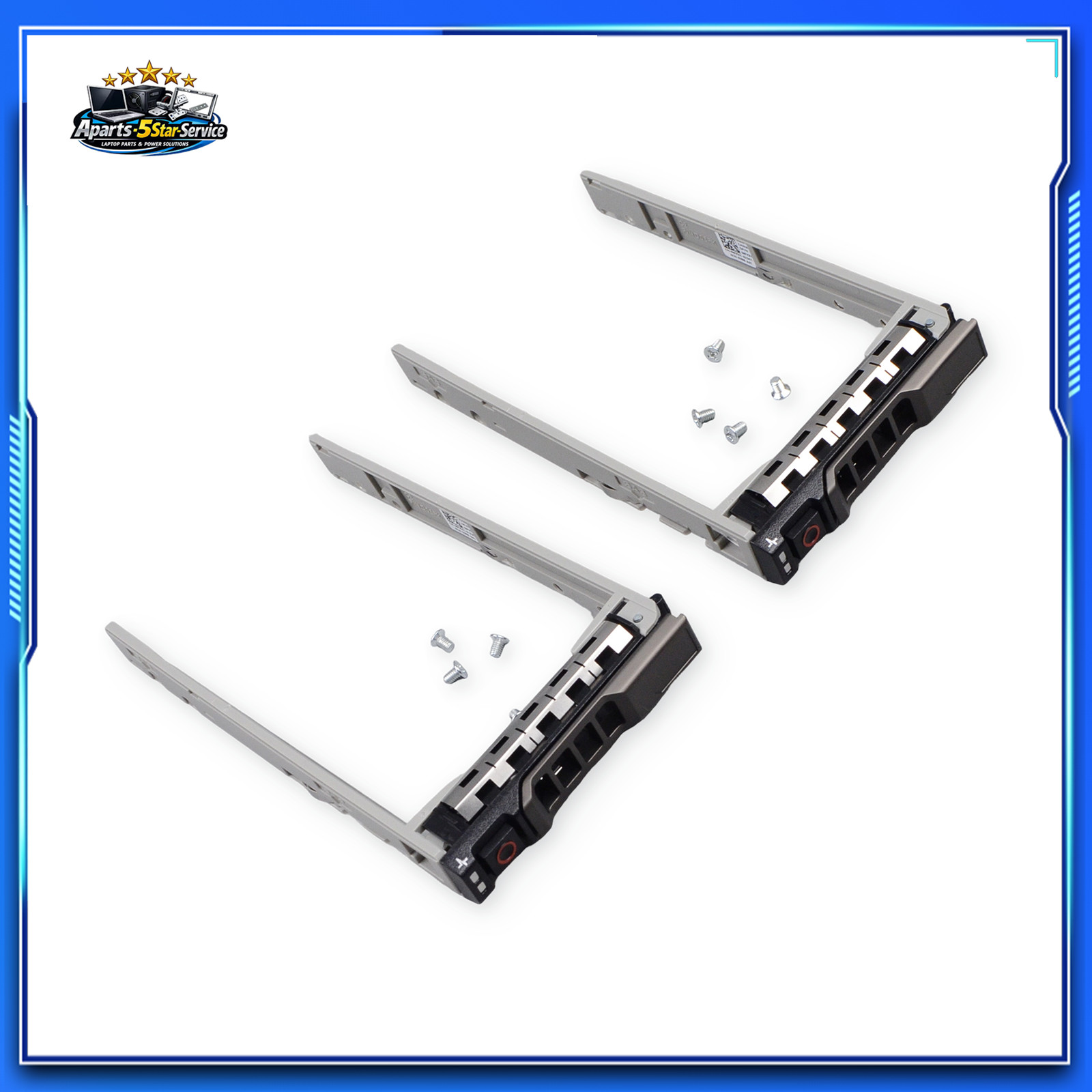 2PCS 2.5" 8FKXC HDD Caddy for Dell PowerEdge R430 R630 R730 R730xd T630 MD1220
