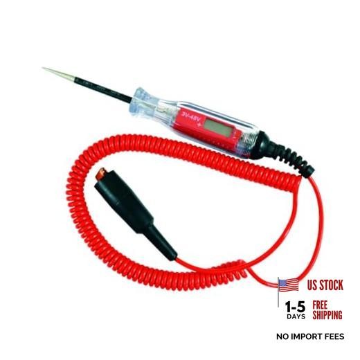 Astro Pneumatic Tool Co 7764 Digital LCD Wide Range Circuit Tester (3-48V)