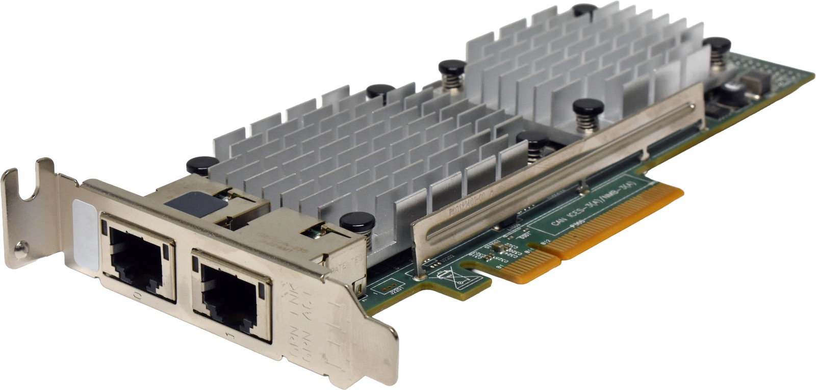QLogic QLE3442-RJ BC0110403-01 Dual Port RJ-45 10GE NIC PCIe3.0 x8 LP