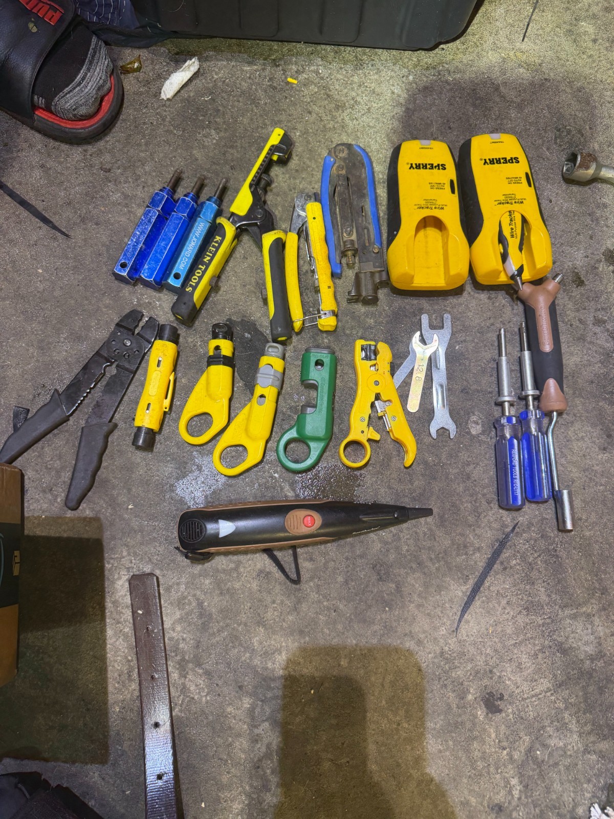 Mixed Coax Telecom Tool Lot Jonard Klein Sperry Southwire