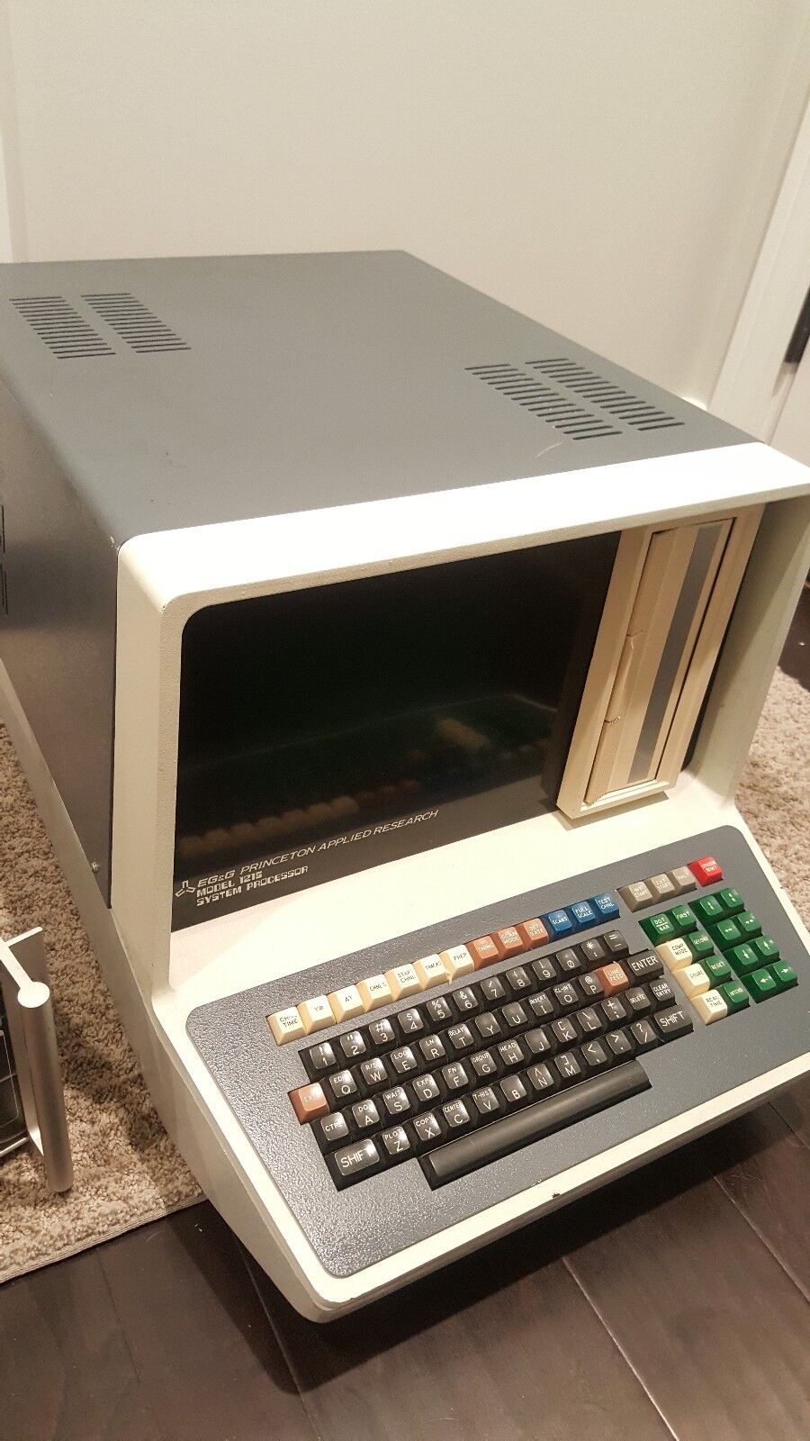Vintage Princeton Applied Research EG&G Computer System Processor 8.5 Floppy