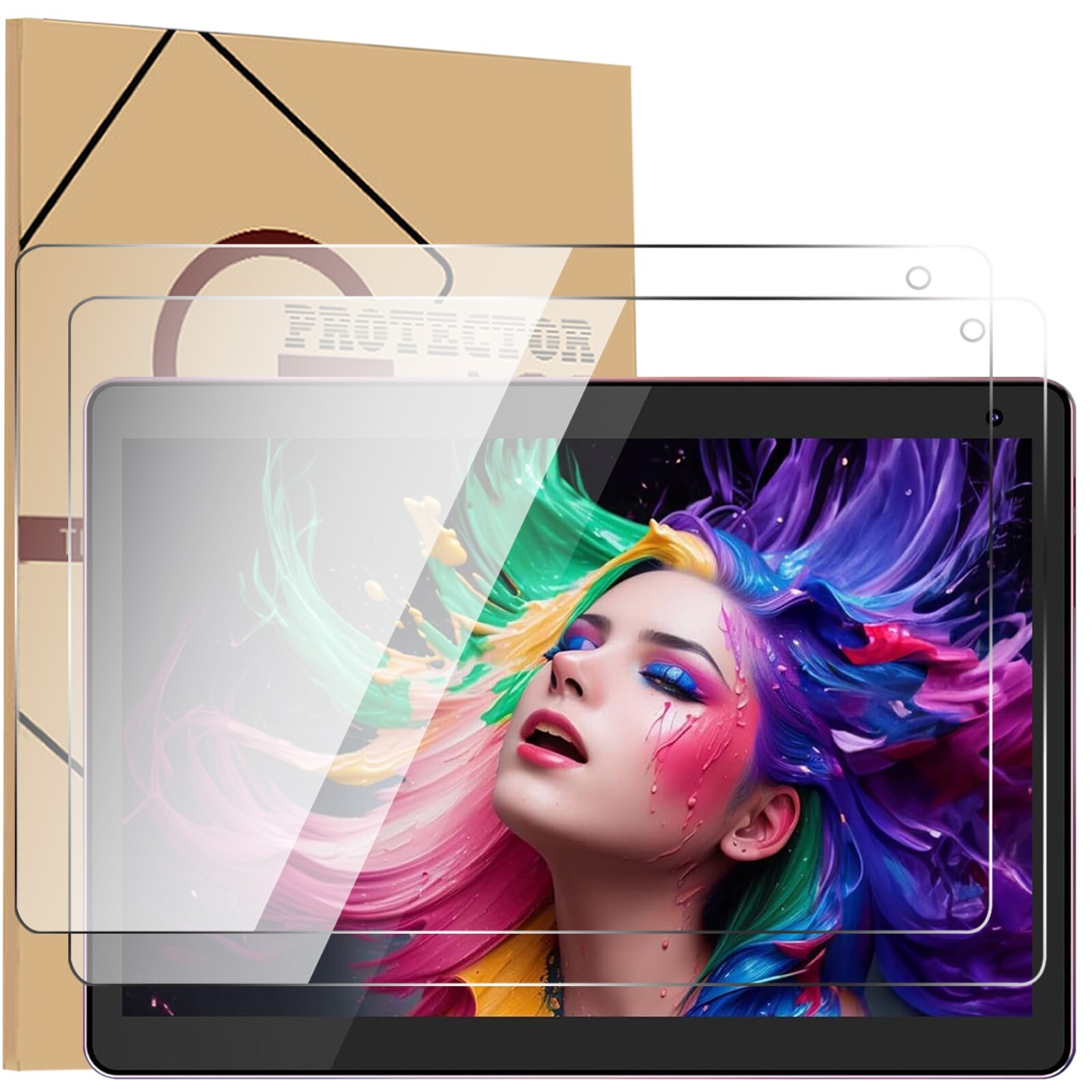 Coopers Tablet CP10 10.1 Inchs Screen Protector Tempered Glass Film Tablet Only