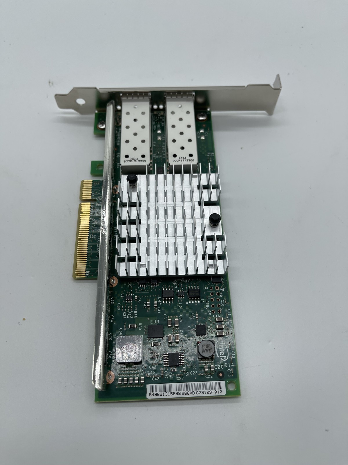 High Profile DELL Intel X520-DA2 FC Dual Port 10GbE PCIe x8 0XYT17 FP NetworkCrd