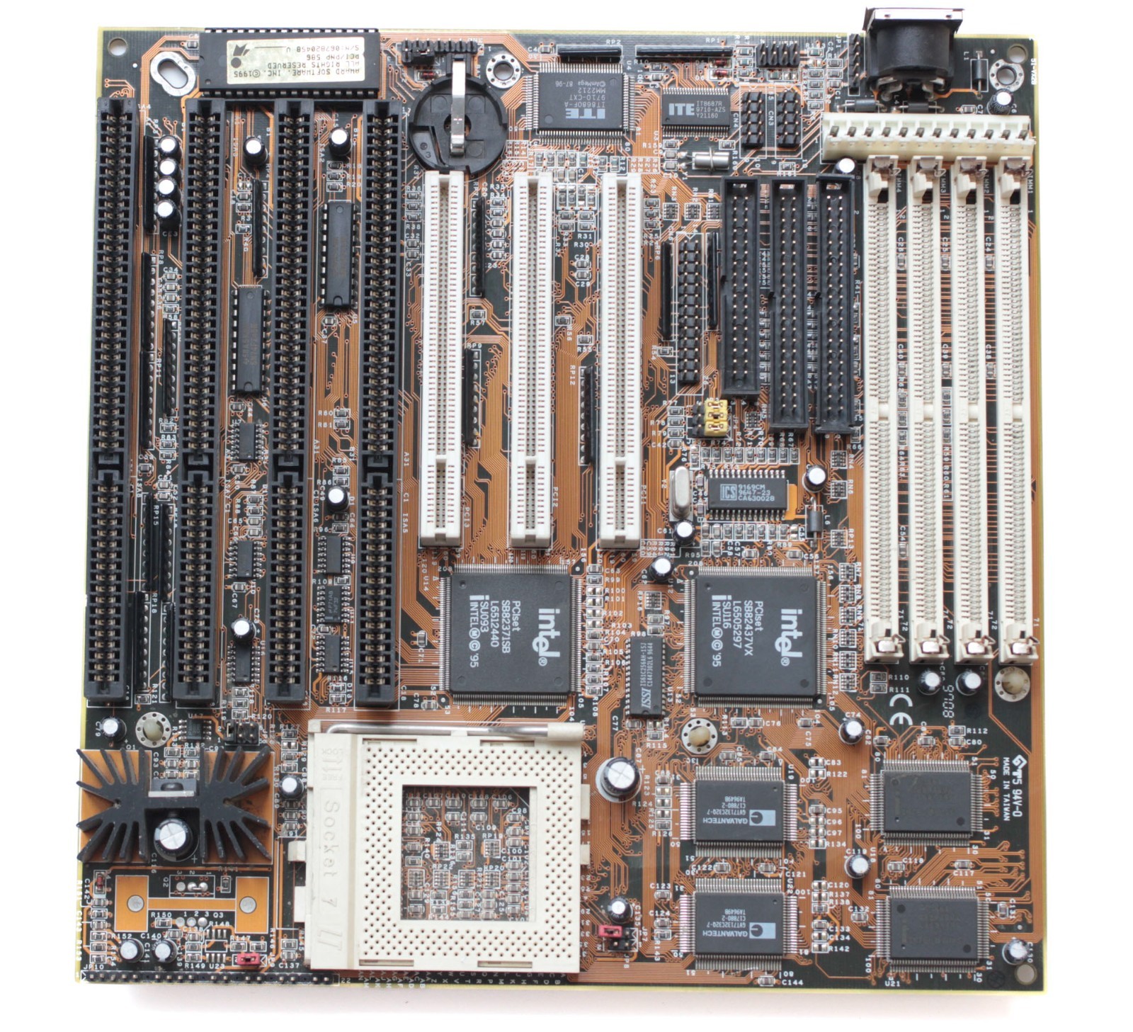 Socket 7 motherboard - Lucky Star 5I-VX2B - Intel 430FX - TESTED - NO TARIFF