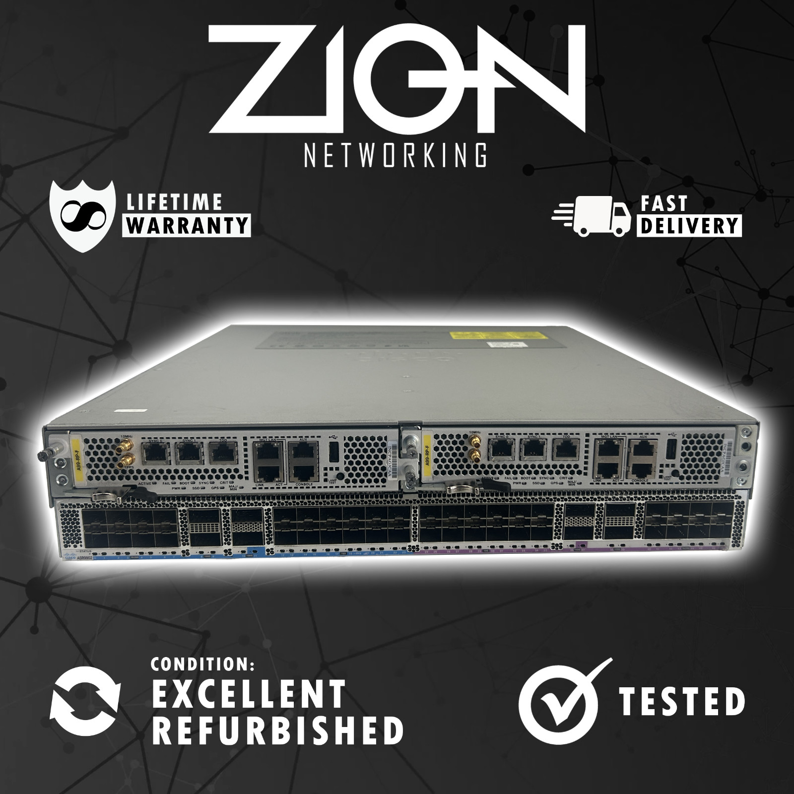 Cisco ASR-9902 Aggregation Services Router 2X A99-RP-F