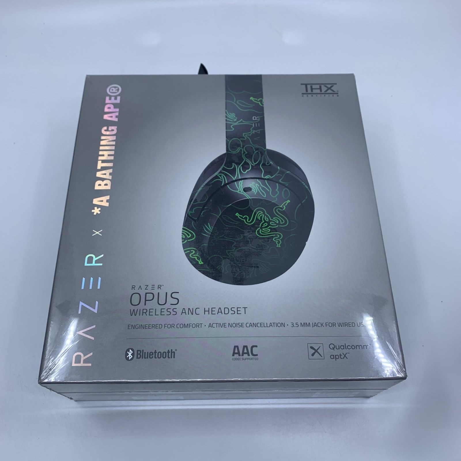 RAZER x A BATHING APE BAPE OPUS WIRELESS HEADSET HEADPHONES