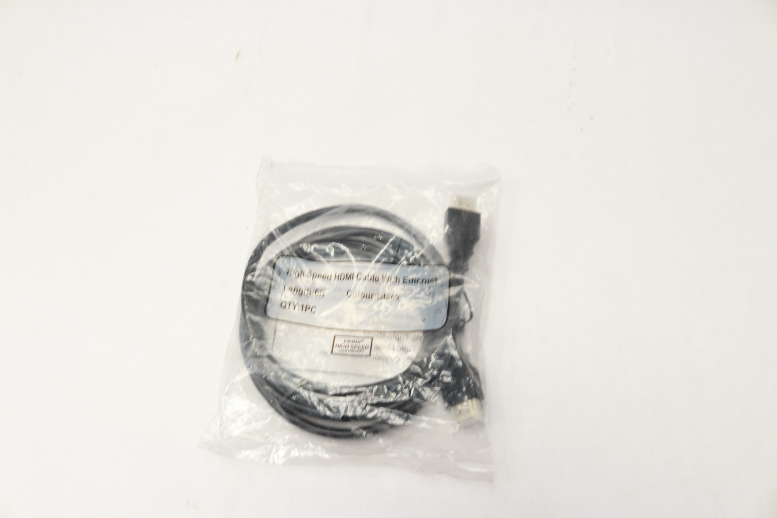  (2-Pk) High Speed HDMI Cable with Ethernet 28 AWG 6' Black HM107-1106