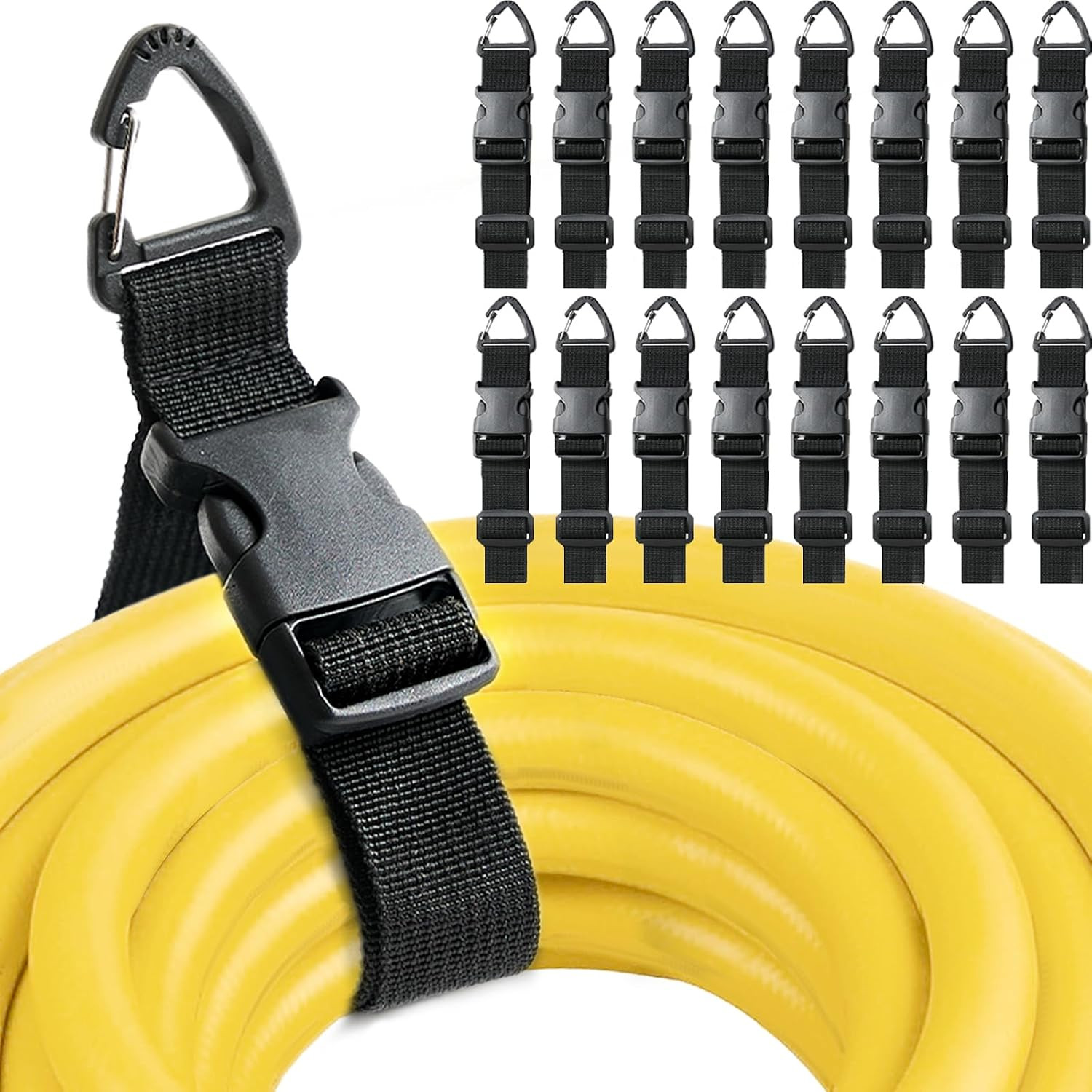 Heavy Duty Extension Cord Holder Organizer 17 Inch Adjustable Storage Straps