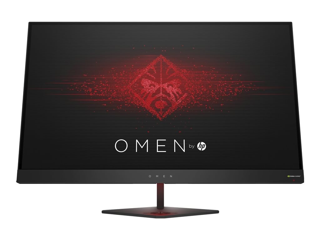 HP OMEN 27 Inch Gaming Monitor QHD 165Hz 1ms NVIDIA G-SYNC - Black Aluminum