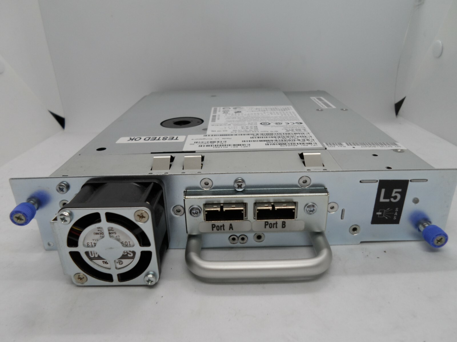 DELL IBM LTO5 SAS HH ultrium5 W/tray TL2000 TL4000 991C9 46X6073 676R6 5MG42