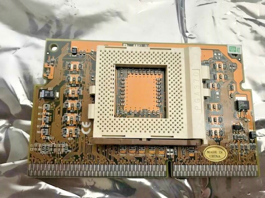 25 PACK SOCKET 370 CELERON TO SLOT 1 CPU ADAPTERS - NO JUMPERS (NOT FOR P3 CPU)