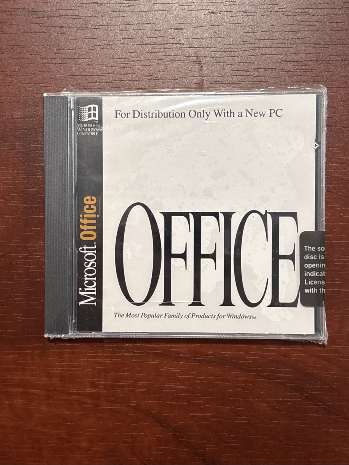 Microsoft Office 1994 4.2 Standard for MS Windows Rare CD Version Vintage Sealed