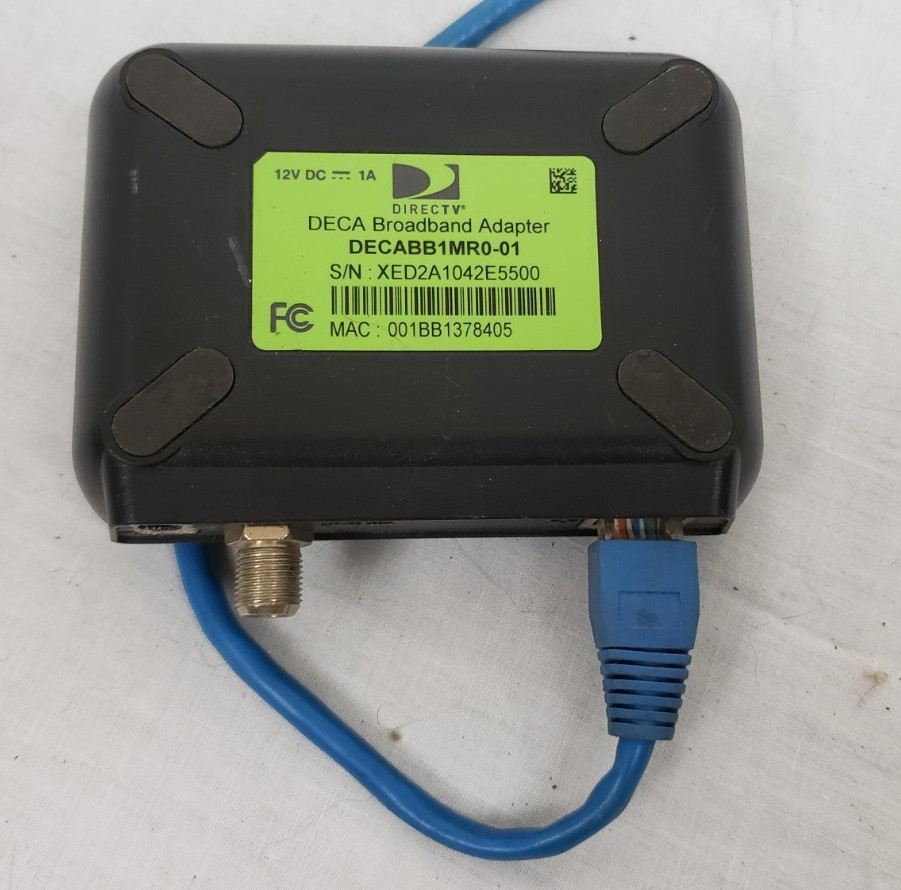 DECA Broadband Adapter DECABB1MR0-01 Direct TV
