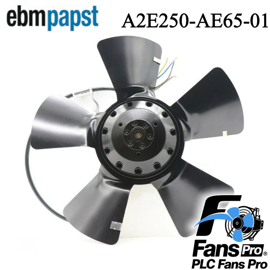 1PCS New Ebmpapst A2E250-AE65-01 115/165W 230V Cooling Fan Fast Ship