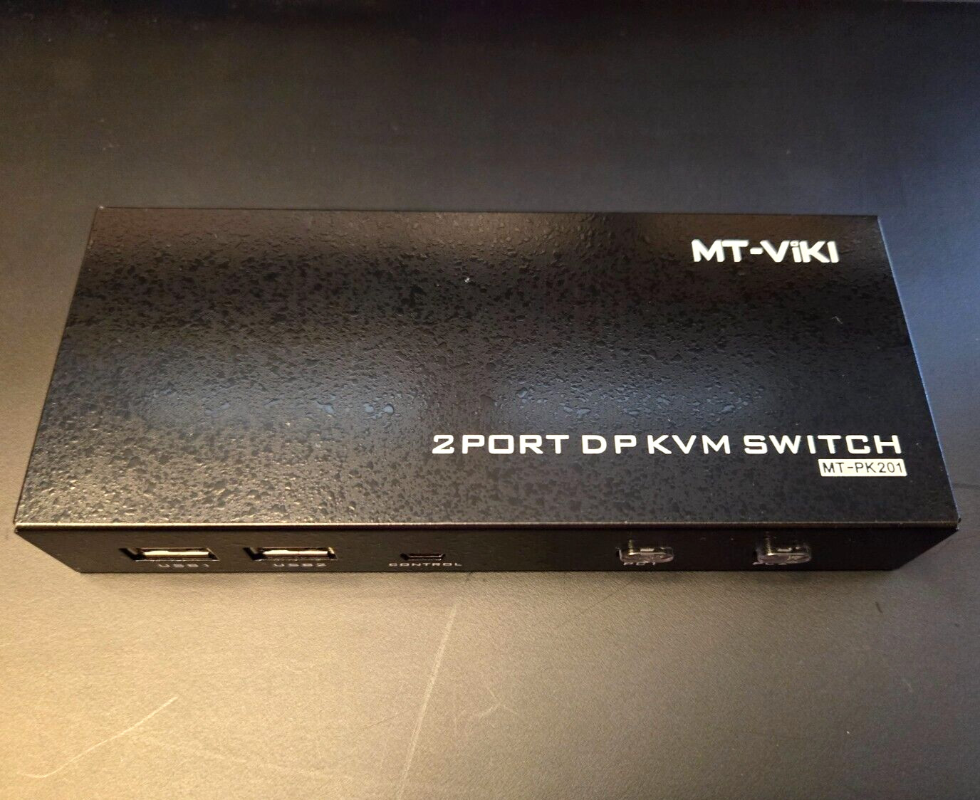 MT-VIKI 2 Port Auto USB KVM Switch 4K 60Hz Hot Key MT-PK201