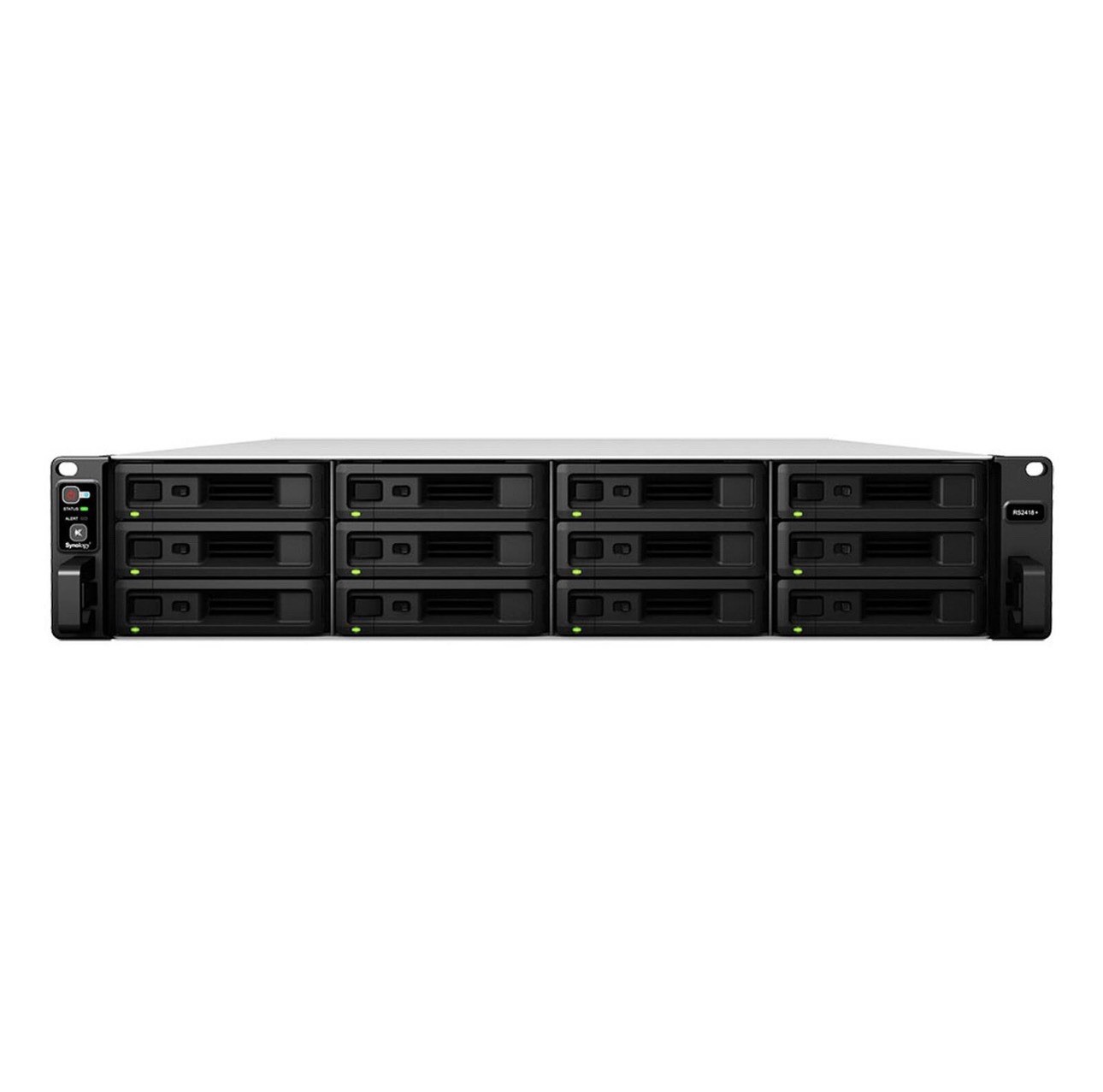 Synology RS2418+ 12-Bay Rackmount NAS / SAN 10GbE SFP+ Rack Rails Diskless