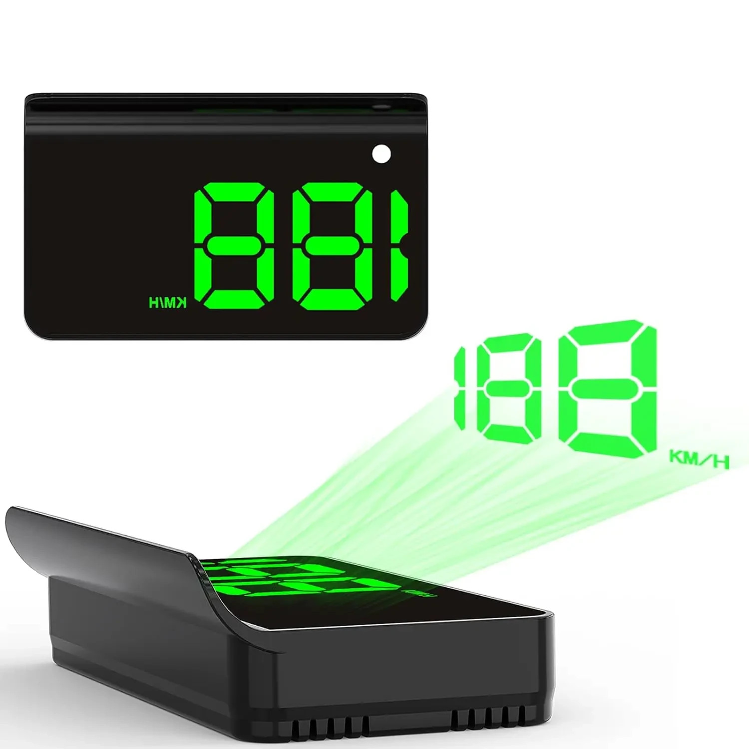 Car HUD Heads Up Display GPS Speedometer Digital Speed Display Universal 5V USB