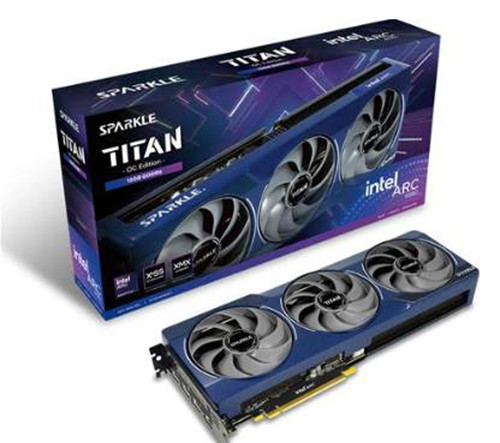 NEW Sparkle Intel Arc B580 Titan OC Edition 12GB GDDR6 – Factory Sealed – SB580