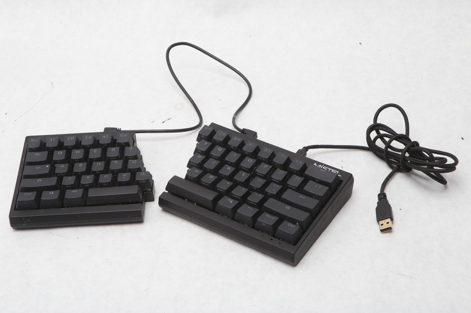 BAROCCO MiSTEL MD600 Alpha English Layout Brown Switch Separate Keyboard R11