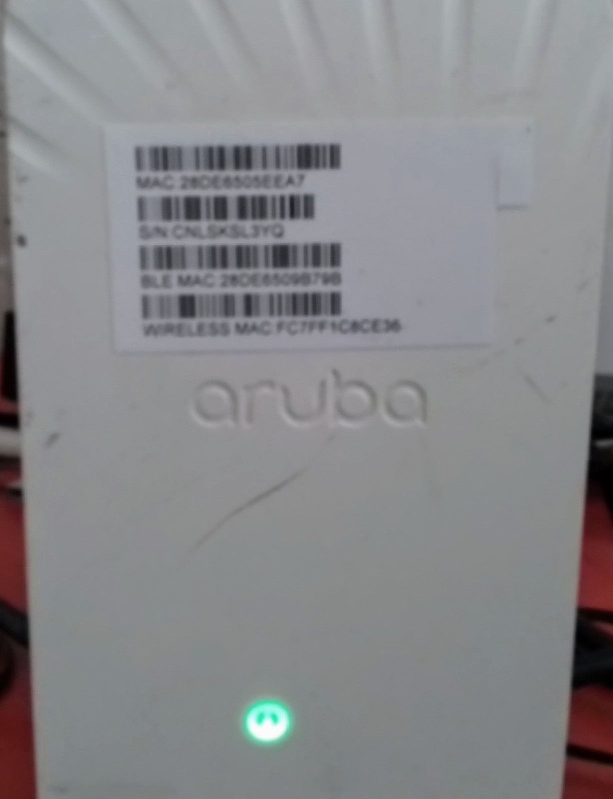 Aruba AP-503H-US Unified Hospitality Wireless Access Point  AOS 10 ready. 