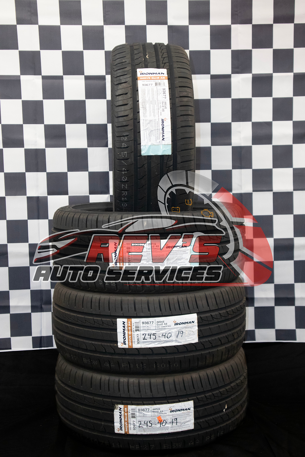 4 Tire Set Ironman iMOVE Gen2 AS 245/40R19 98W XL