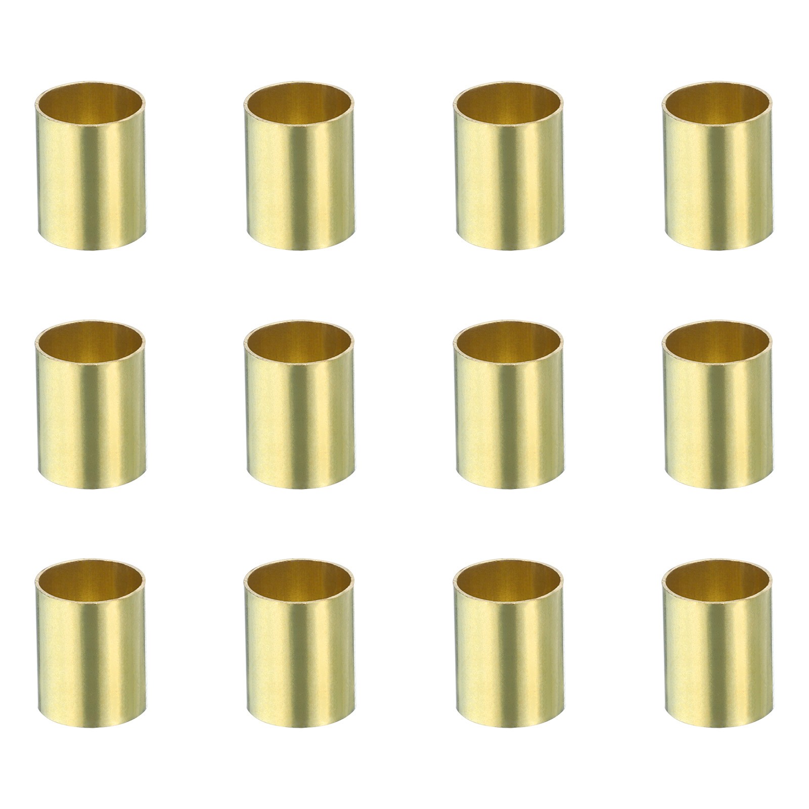 12 Pcs Belt Clamp 2GT Copper Buckle, Durable, for Width 6mm Open Timing Belt