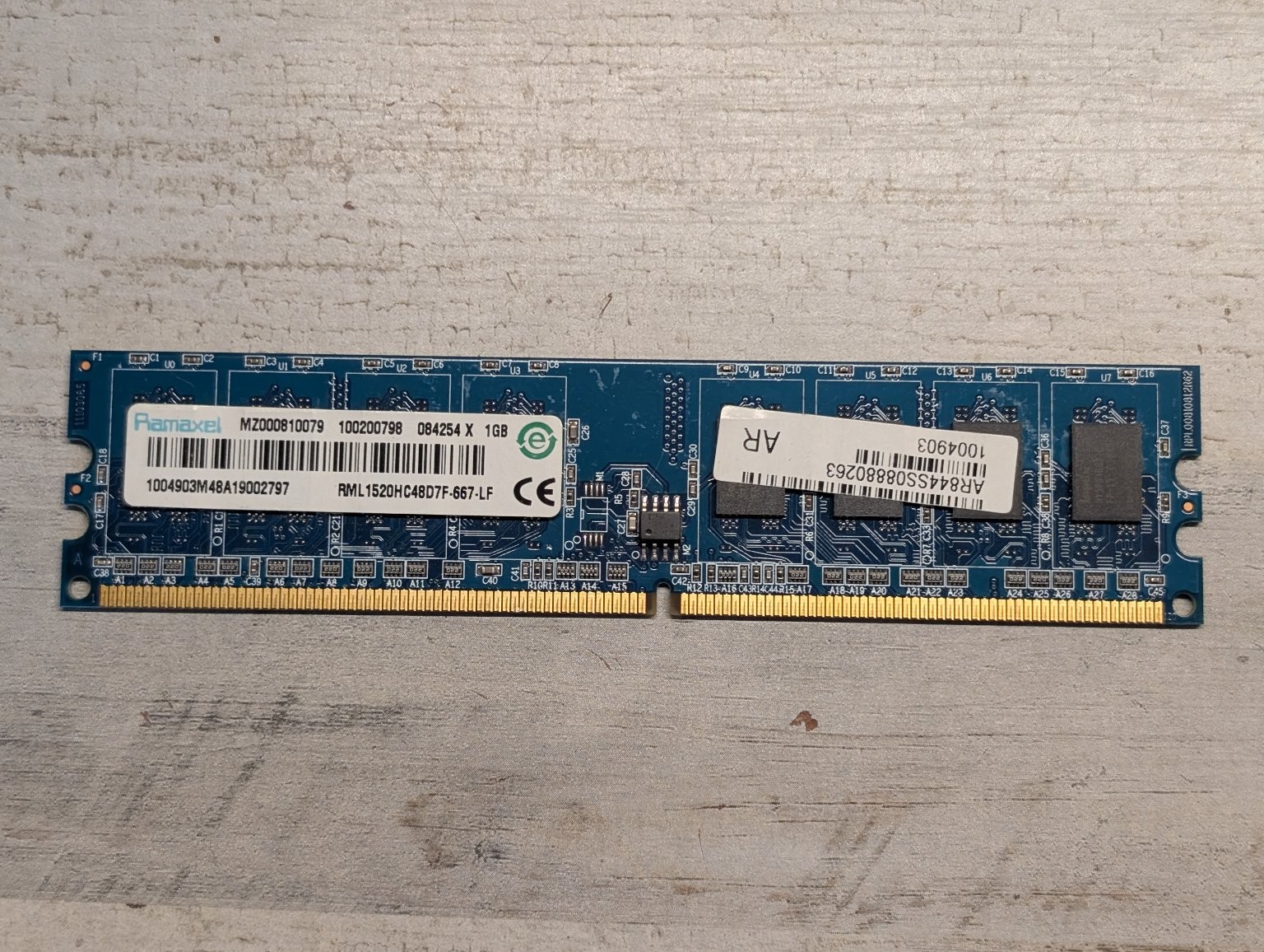 Ramaxel 1GB DDR2 PC2-5300U RAM Memory Module DIMM 667MHz