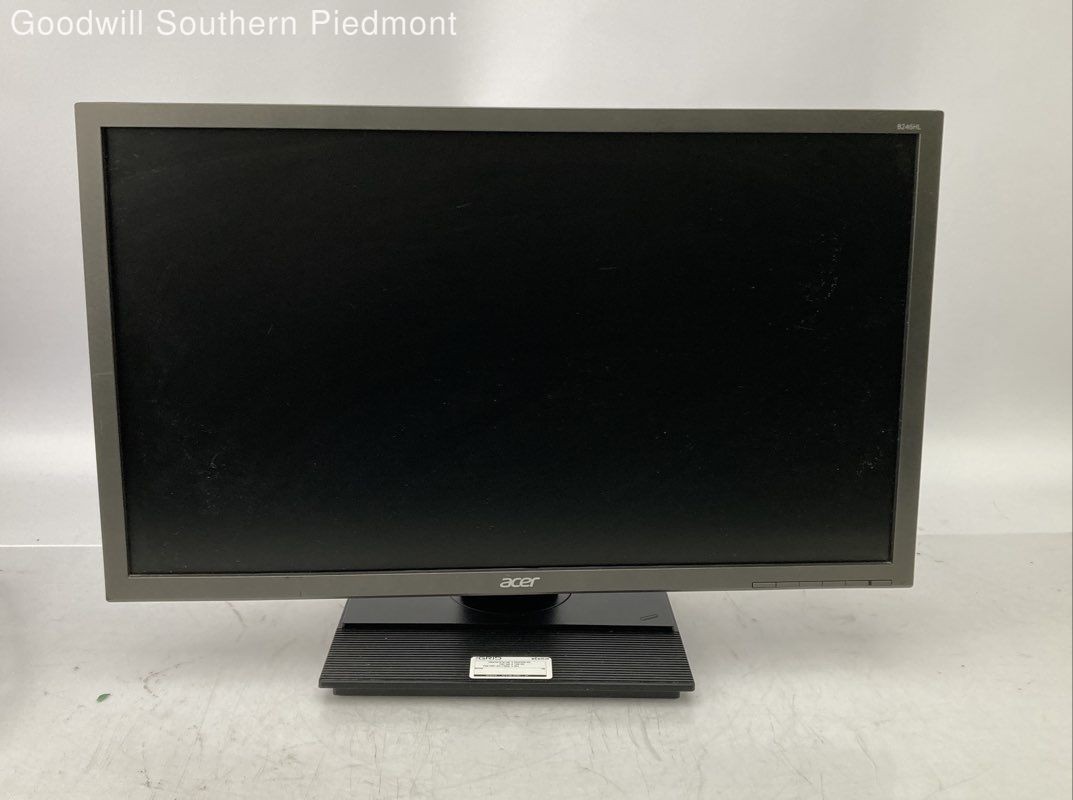 Acer B246HL 24" Widescreen 1920x1080 LED Backlit Monitor - Tested