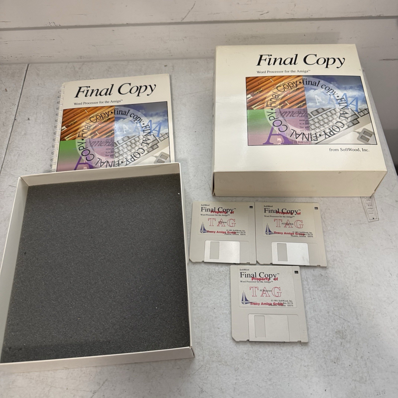 Final Copy for the Commodore Amiga 