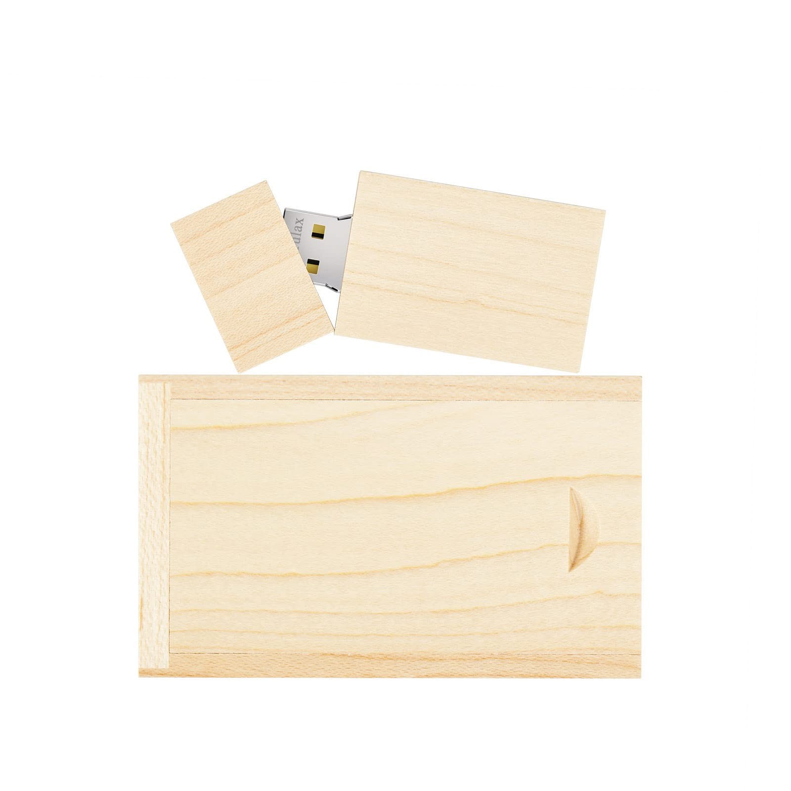 GARRULAX USB Flash Drive, 16GB Wooden USB2.0 High Speed USB Thumb Drives Memo...