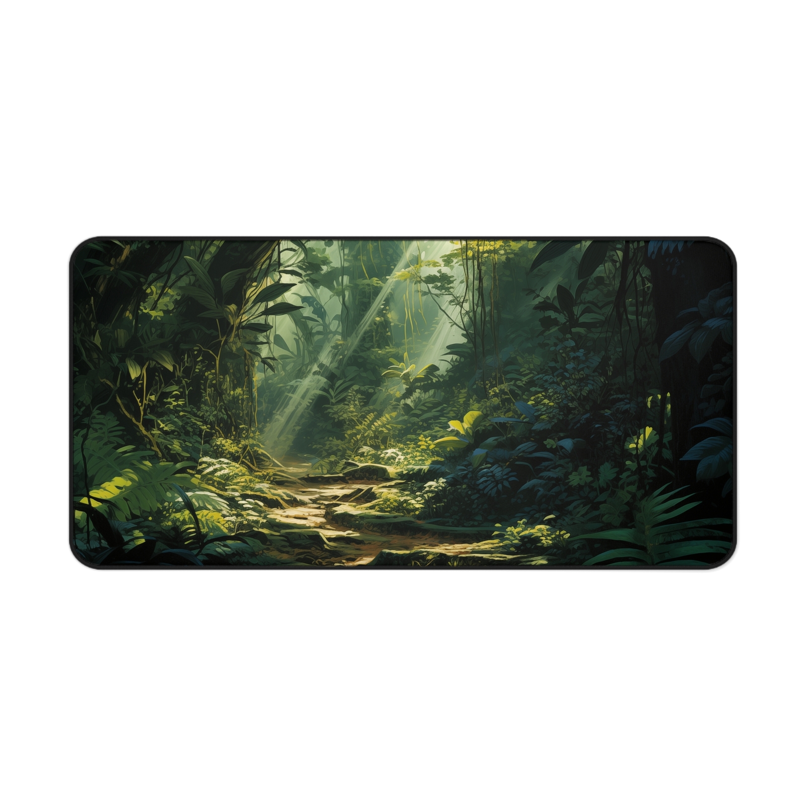 Tropical Mouse Pad, Jungle Desk Mat, Large XL Deskmat, Gaming Mouse Pad 