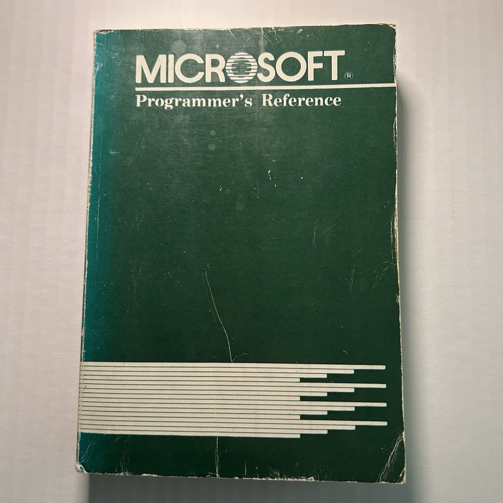 Microsoft MS-DOS Programmer’s Reference 1986 Vintage Computer Manual