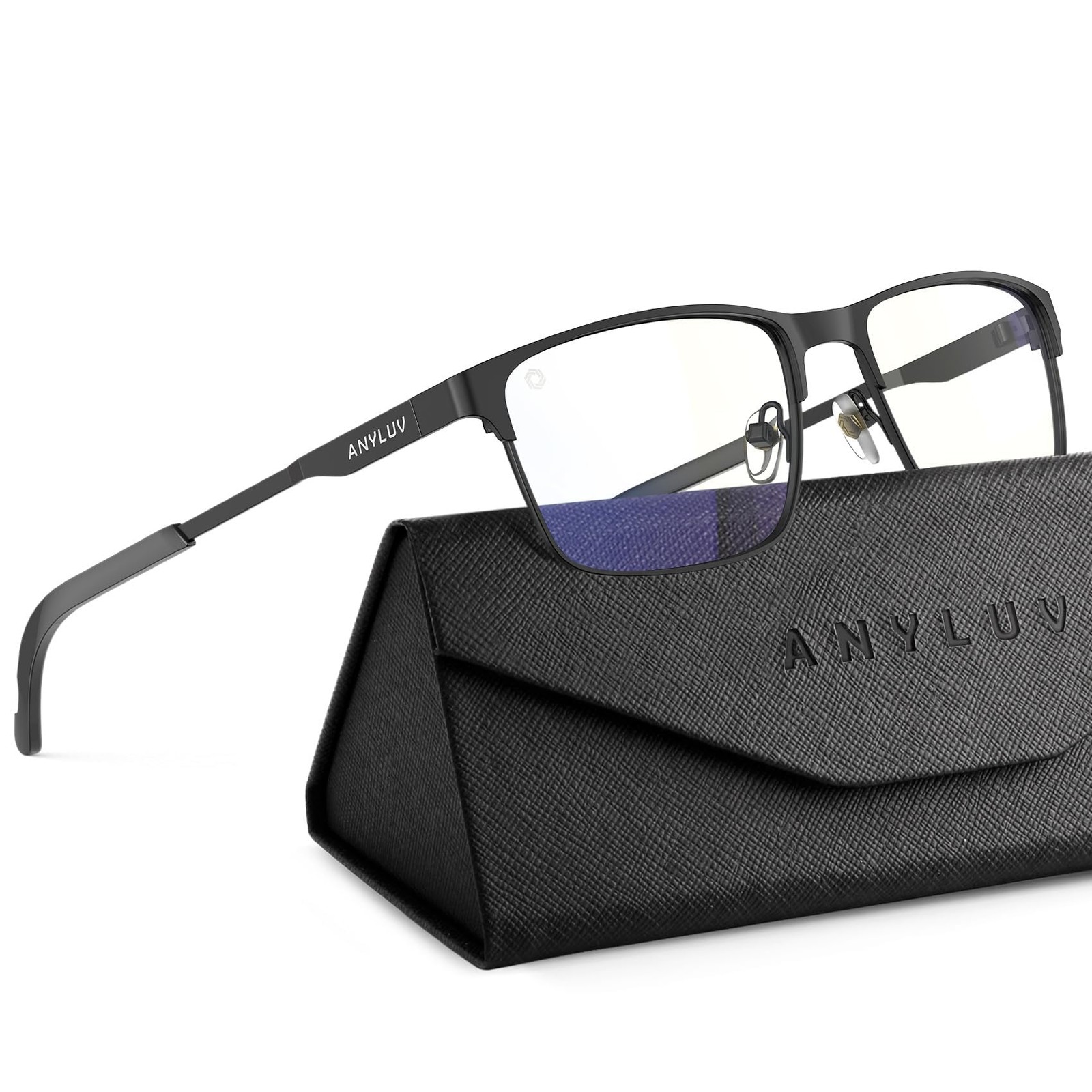ANYLUV Blue Light Glasses for Men/Women, Lightweight Blue Light Blocking Glas...