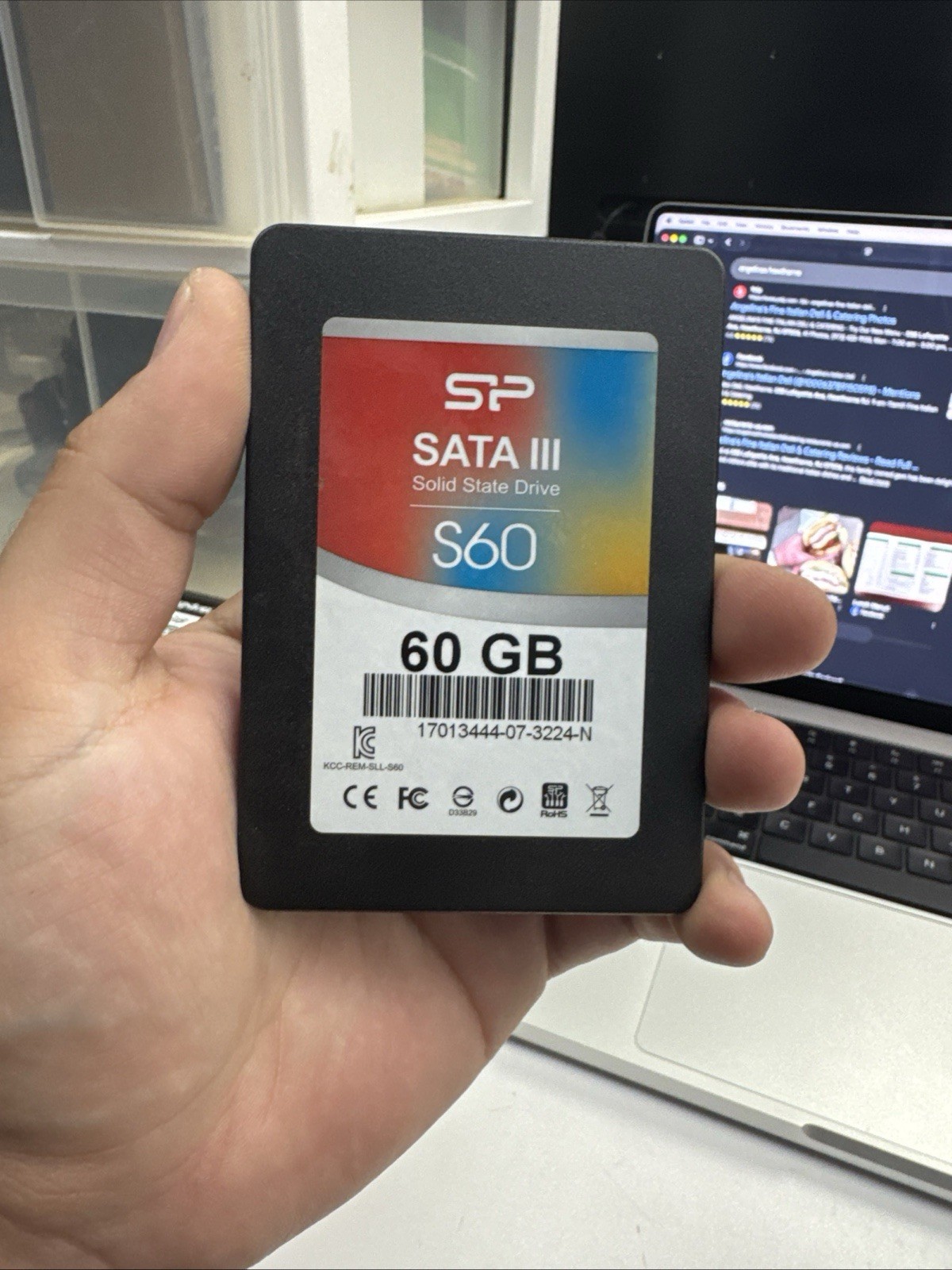 SP SATA III Solid State DriveS60 60GB Tested - Working