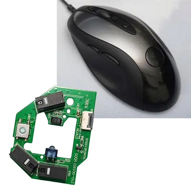 R53C Replacement Mouse Motherboards Main Board for MX518 Heros Mouse Repair Part